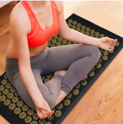 Acupressure Massage Mat and Pillow Set - Pain Relief and Relaxation